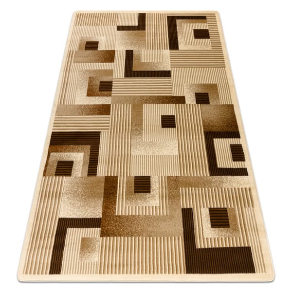 Matta ROYAL G2069 Geometrisk, Linjer - grädde, 150x230 cm