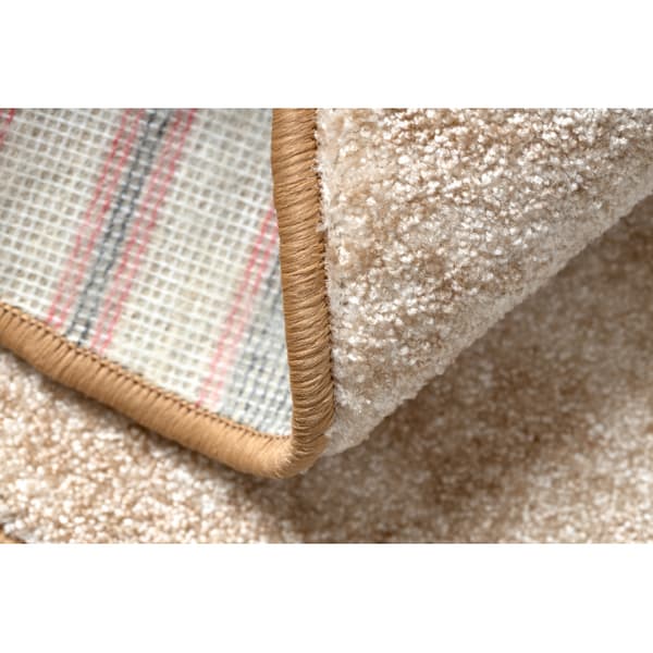 TÆPPER hjul POZZOLANA beige, cirkel 170 cm