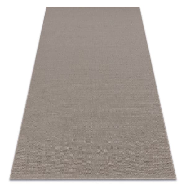 Villamatto VILLA 8986/68400 Yksivärinen SIZAL, litteä kudottu harmaa, 120x170 cm