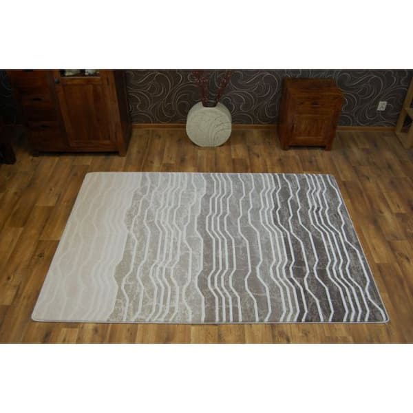 Matta ACRYLIC MIRADA 0067 Beige/Kemik, 80x150 cm