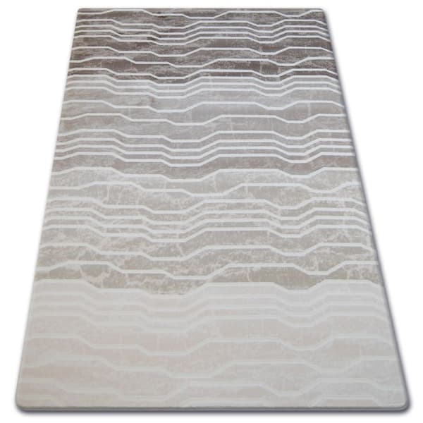Matta ACRYLIC MIRADA 0067 Beige/Kemik, 80x150 cm