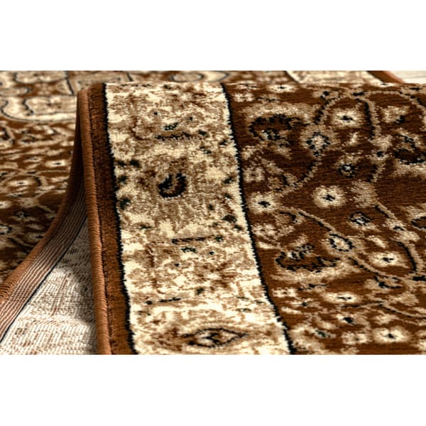 Löpare HEAT-SET ROYAL AGY 0521 brun 70 cm, 70x140 cm