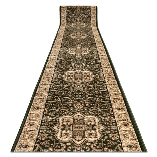 Fortovet HEAT-SET ROYAL AGY 0521 grønt 100 cm, 100x440 cm