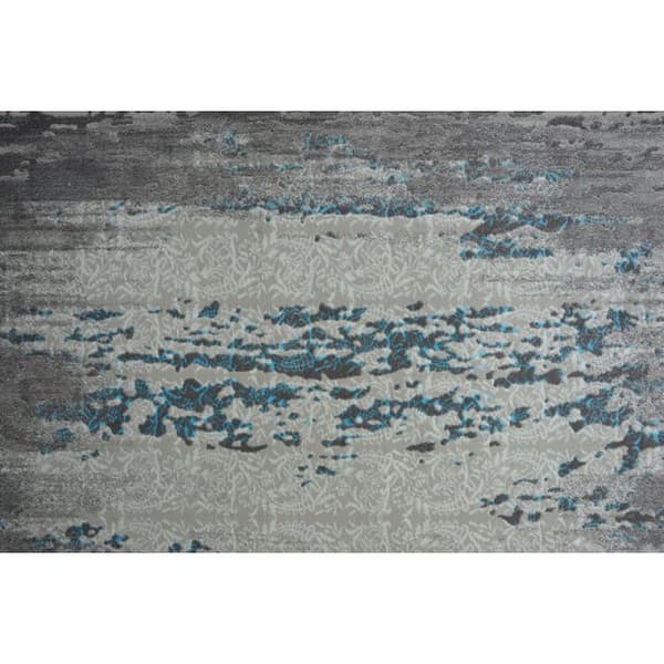 Matta ACRYLIC PATARA 0116 L.Sand/Turquise, 80x150 cm