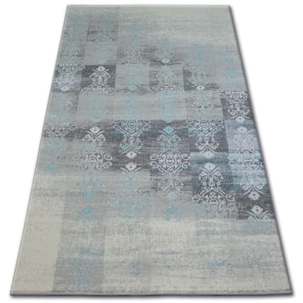 Matta ACRYLIC PATARA 0146 L.Sand/Turquise, 80x150 cm