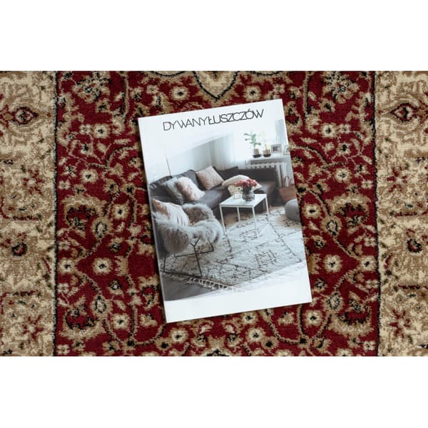 Fortovet HEAT-SET ROYAL AGY 0521 rødbrun 80 cm, 80x550 cm