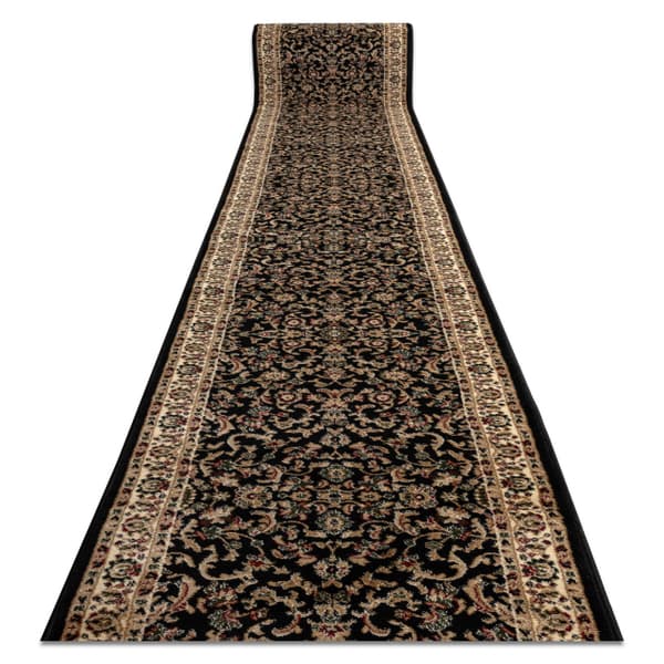 Fortovet HEAT-SET ROYAL ADR 1745 sort 120 cm, 120x280 cm