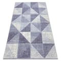 Miniatyrbild 1 av 5: Matta FEEL 5672/17944 Triangles beige/violet, 140x190 cm