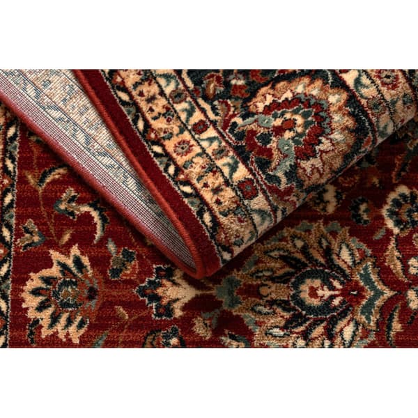 Tæppe villaa KASHQAI 4362 300 ornament rødbrun / sort, 67x130 cm