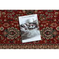 Miniatyrbillede 2 af 5: Tæppe villaa KASHQAI 4362 300 ornament rødbrun / sort, 67x130 cm