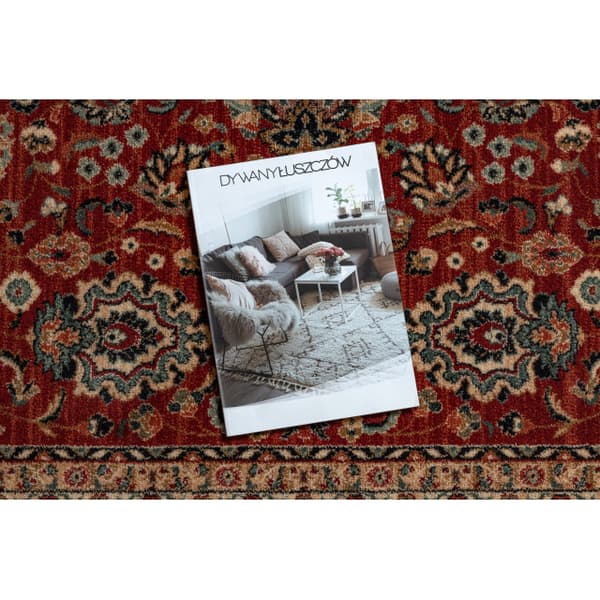 Tæppe villaa KASHQAI 4362 300 ornament rødbrun / sort, 67x130 cm
