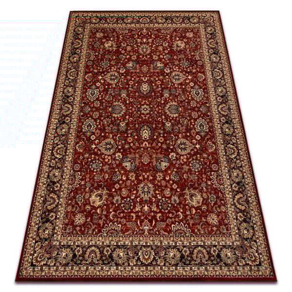 Tæppe villaa KASHQAI 4362 300 ornament rødbrun / sort, 67x130 cm