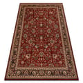 Miniatyrbillede 1 af 5: Tæppe villaa KASHQAI 4362 300 ornament rødbrun / sort, 67x130 cm