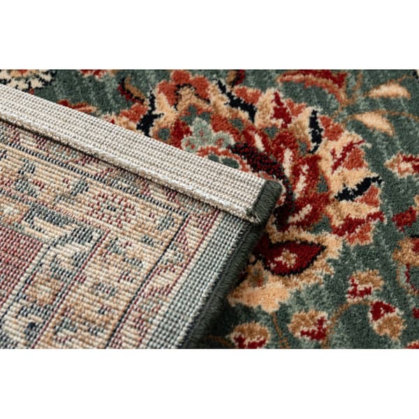 Tæppe villaa KASHQAI 4362 400 ornament grøn / rødbrun, 67x275 cm