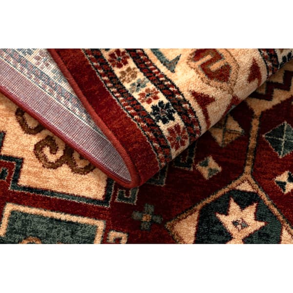 Villa matto KASHQAI 4306 300 itämainen, runko terrakotta / beige, 160x240 cm