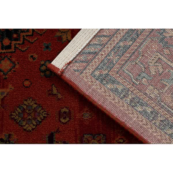 Tæppe villaa KASHQAI 4345 300 orientalsk, ramme rødbrun, 160x240 cm