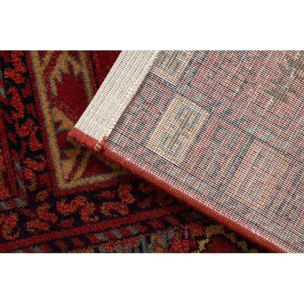 Villa matto KASHQAI 4346 300 itämainen, geometrinen klaretti, 67x130 cm