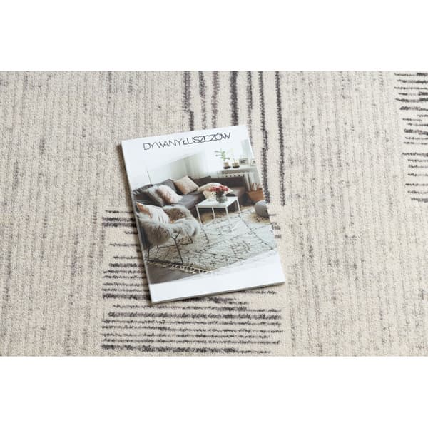 Matto Villa ANGEL 1222 / 52023 Linja beige / harmaa, 80x150 cm