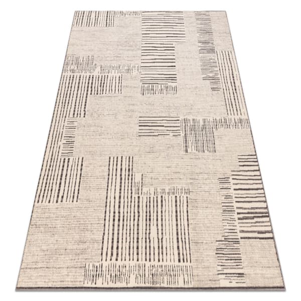 Matto Villa ANGEL 1222 / 52023 Linja beige / harmaa, 80x150 cm
