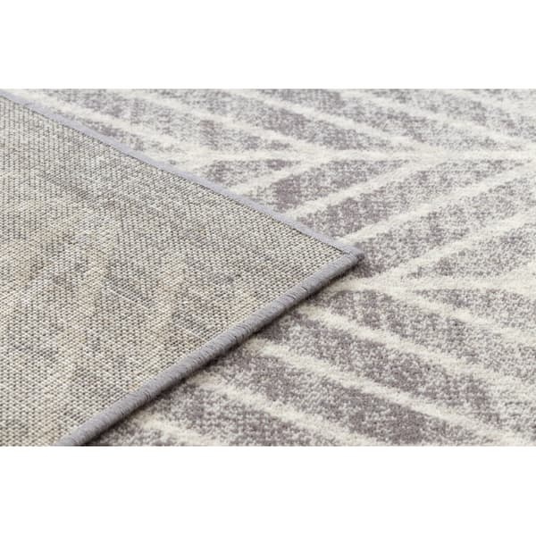 Matto Villa ANGEL 1188 / 52033 Chevron, kalanruoto beige / harmaa, 200x300 cm