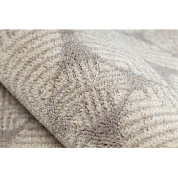 Gulvtæppe ANGEL 7887 / 52022 Geometriske beige / grå , 120x170 cm