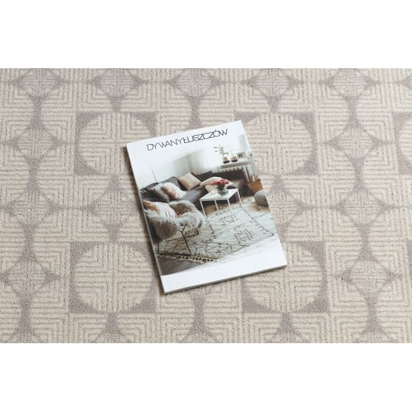 Gulvtæppe ANGEL 7887 / 52022 Geometriske beige / grå , 160x230 cm