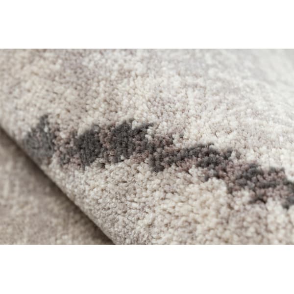 Matta Ull ANGEL 1190 / 52022 Boho beige / grå, 200x300 cm