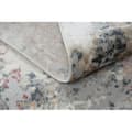 Miniatyrbillede 4 af 5: DISTIN 0123A pink / pudder / hvid moderne tæppe - Abstraktion, vintage, frynser, 80x150 cm