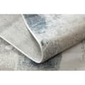 Miniatyrbild 4 av 5: DISTIN 0144A vit / kräm / beige modern matta - Abstraktion, vintage, fransar, 120x170 cm