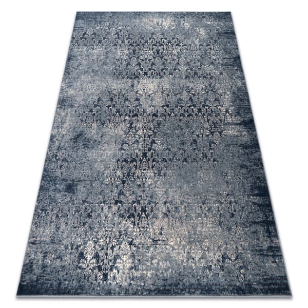 Matto NAIN Ornamentti vintage 7010/51644 laivastonsininen / beige , 80x150 cm