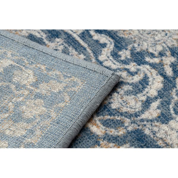 Tæppe NAIN Pynt, ramme, vintage 7557/51644 beige / blå, 160x230 cm