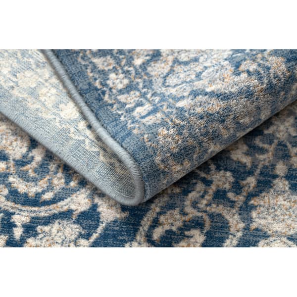 Tæppe NAIN Pynt, ramme, vintage 7557/51644 beige / blå, 160x230 cm