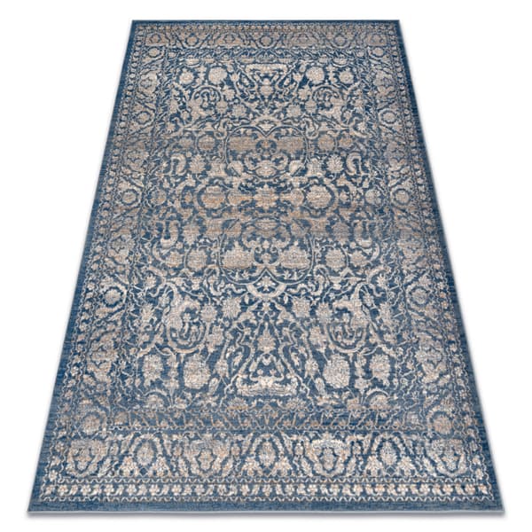Tæppe NAIN Pynt, ramme, vintage 7557/51644 beige / blå, 160x230 cm