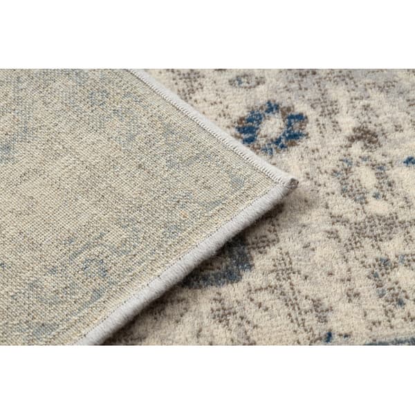 Tæppe NAIN Pynt, ramme, 7586/51635 beige / blå, 200x300 cm