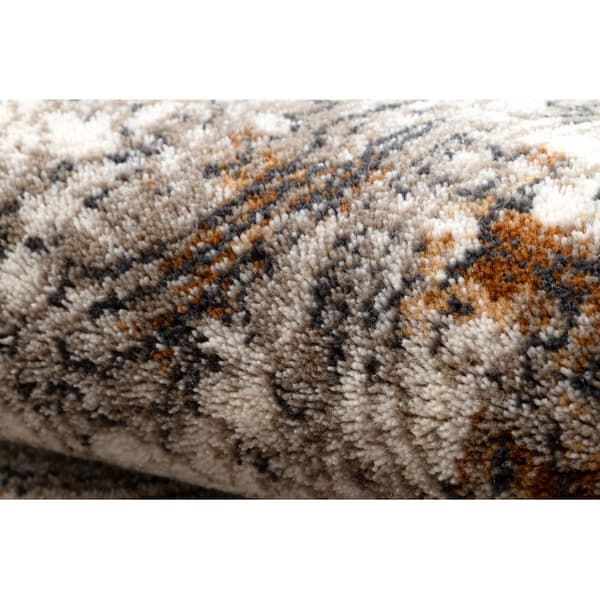 Tæppe NAIN Pynt vintage 7700/51622 beige / marineblå blå / terracotta, 80x150 cm