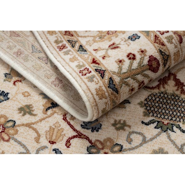 Tæppe NAIN Pynt, ramme, 1028/51053 beige / bordeaux / blå, 80x150 cm