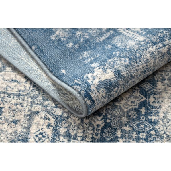 Matto NAIN Ornamentti vintage 7591/51644 laivastonsininen / beige , 200x300 cm