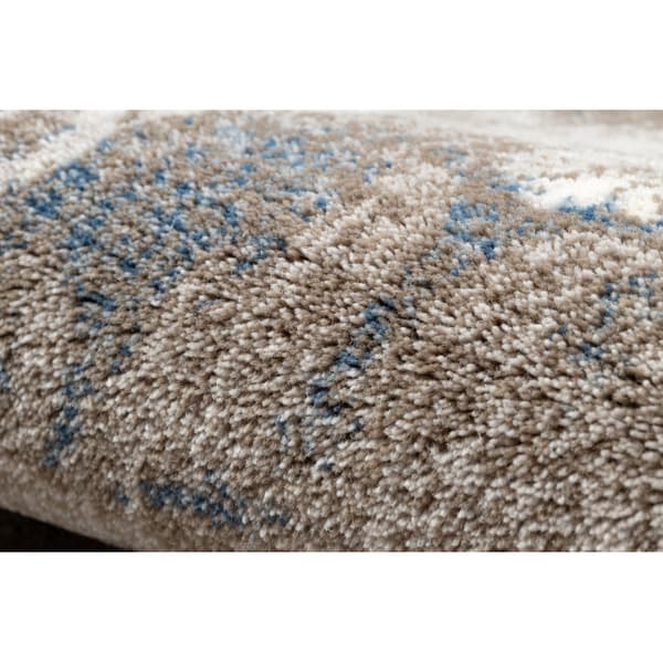 Tæppe NAIN Pynt, vintage, 7601/51625 beige / blå, 80x150 cm
