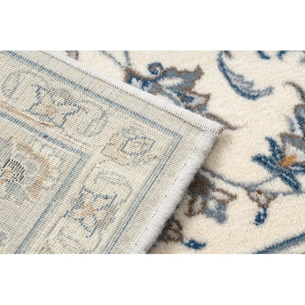 Tæppe NAIN Pynt, ramme, 7335/51635 beige / blå, 80x150 cm
