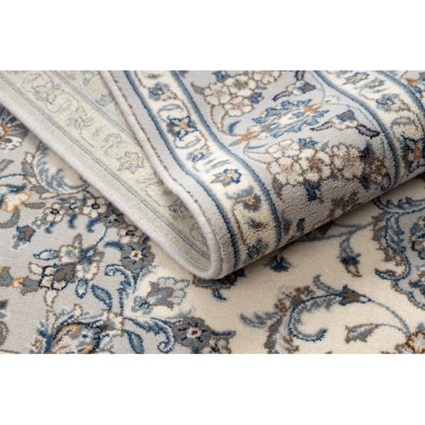 Tæppe NAIN Pynt, ramme, 7335/51635 beige / blå, 80x150 cm