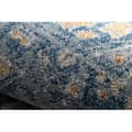 Pikkukuva 5 / 5: Matto NAIN Ornamentti, vintage 7708/51611 sininen / oranssi, 240x340 cm