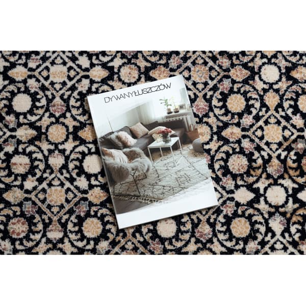 Matto NAIN Ornamentti 1183/51033 laivastonsininen / beige , 80x150 cm
