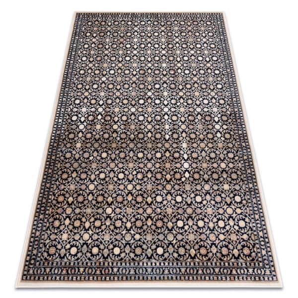 Tæppe NAIN Pynt 1183/51033 marineblå / beige, 120x170 cm