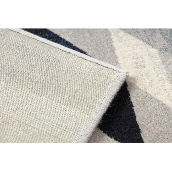 Tæppe NAIN Geometrisk 7706/51655 beige / blå, 120x170 cm