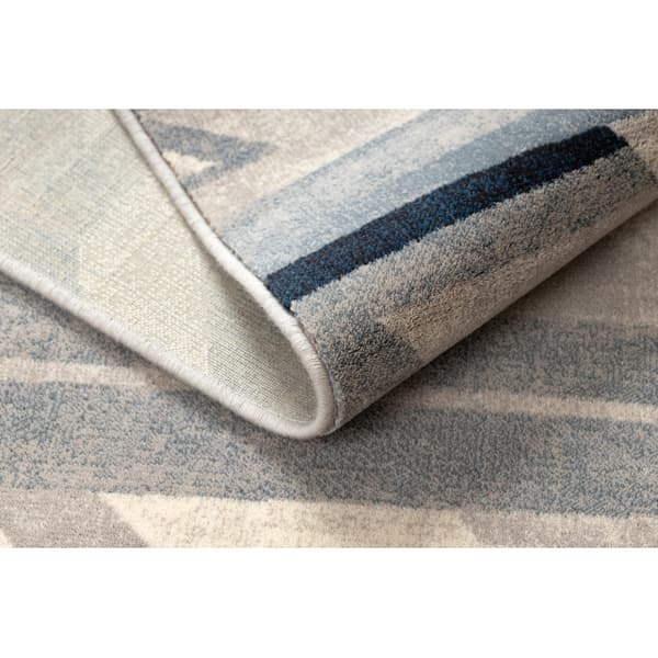 Tæppe NAIN Geometrisk 7706/51655 beige / blå, 120x170 cm