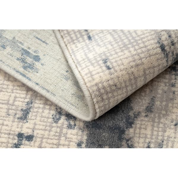 Tæppe NAIN Abstraktion, vintage, 7005/51655 beige / blå, 80x150 cm