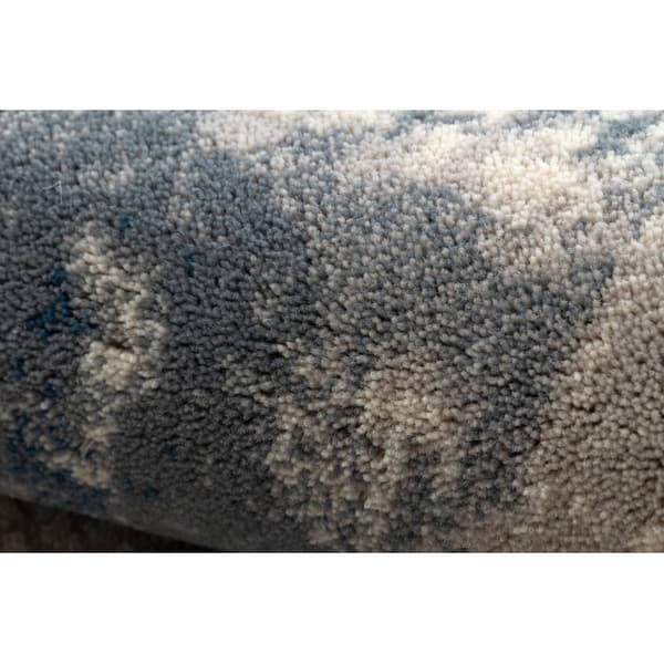 Matto NAIN Abstraktio, vintage, 7005/51655 beige / sininen, 120x170 cm
