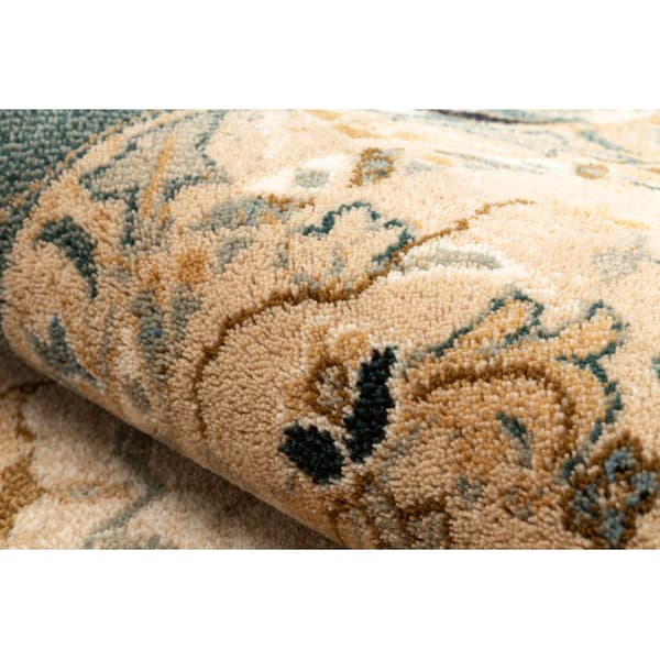 Tæppe villaa OMEGA Adagio Vintage, roset cognac, 235x350 cm