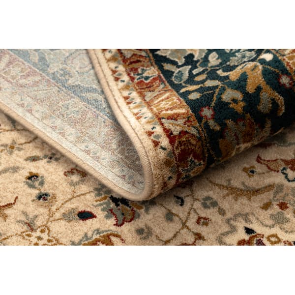 Tæppe villaa OMEGA Adagio Vintage, roset Smaragdfarve, 235x350 cm