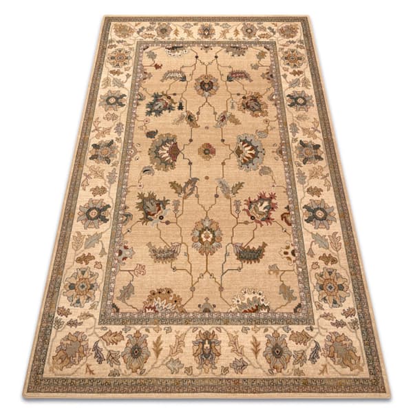 Tæppe POLONIA Loare Ramme creme, 135x200 cm